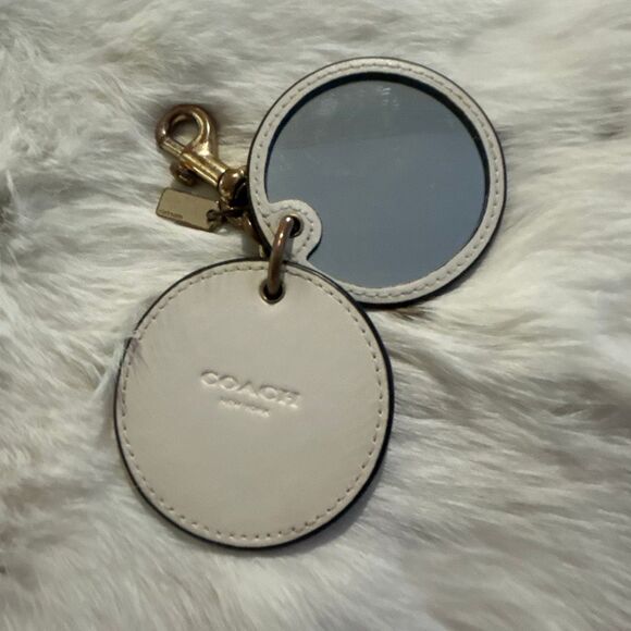 COACH Mirrored Floral  Keychain - Picture 4 of 4